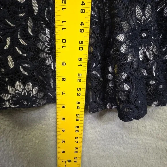 En Focus Studio Maxi Dress Womens 6 Floral Lace Mermaid Formal Prom Statement - Picture 14 of 16